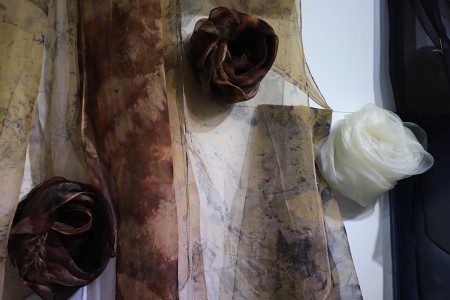 스카프 천연염색